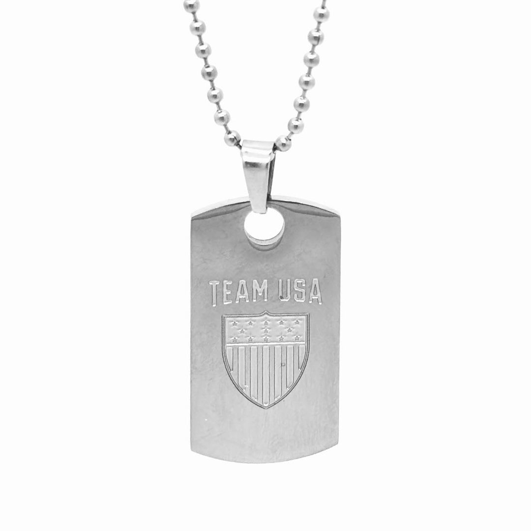 Team USA | Stainless Steel - Dog Tag Pendant