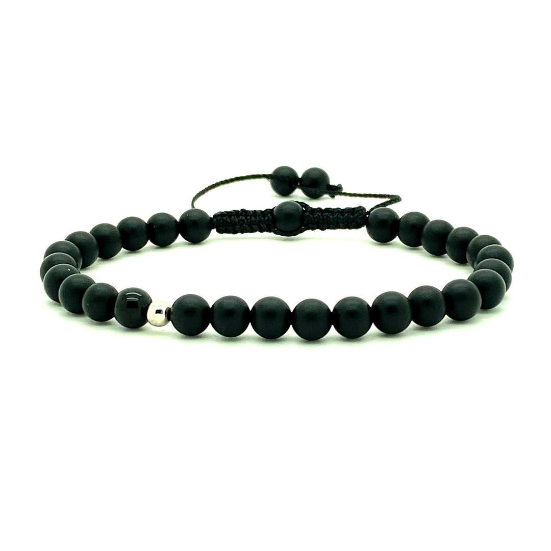 Design Your Onyx + Precious Gemstone Bracelet