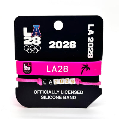 LA28 Two Pack - Silicone + Shoestring Bracelet | Wholesale