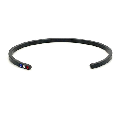 Metal Cuff - Black Stainless Steel | Wholesale