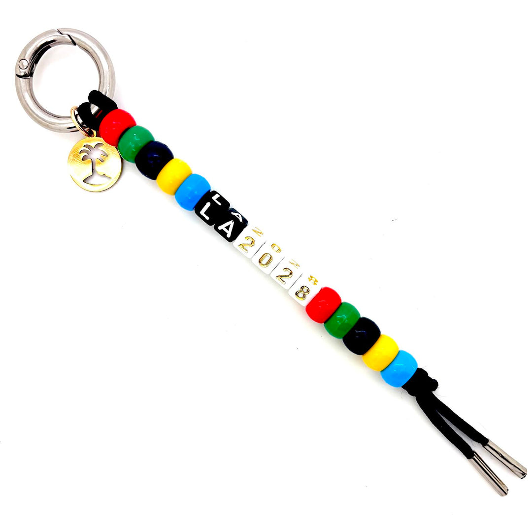 LA28 Olympic Bag Charm made by WristBend