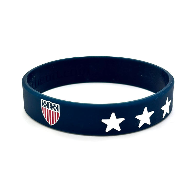 Team USA Blue Silicone Band by WristBend