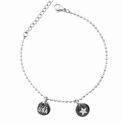 2 Charm Bracelet - Stainless Steel | Wholesale